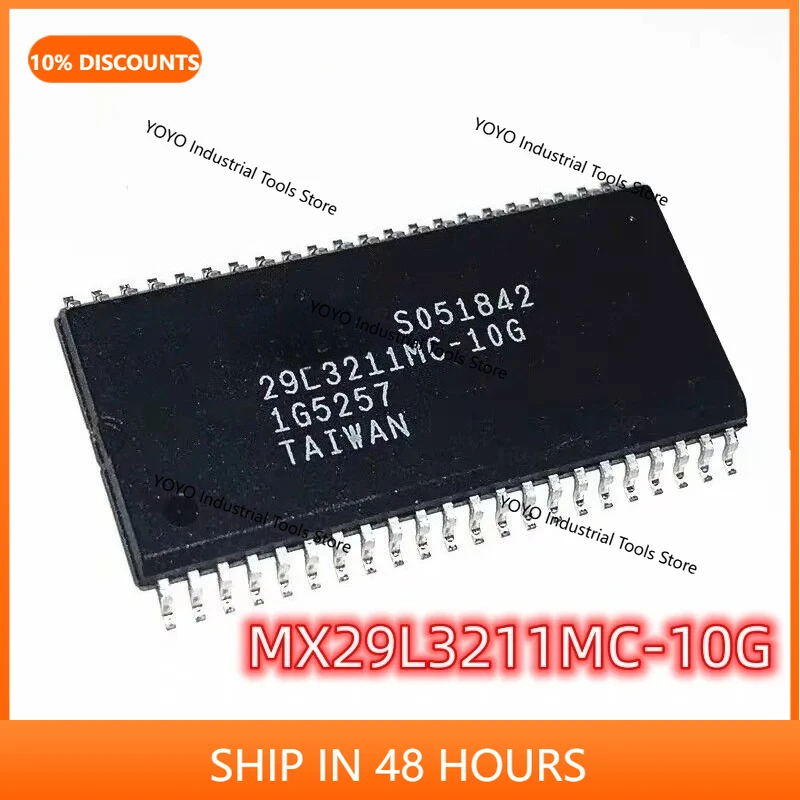 10pcs/Lot 29L3211MC-10G MX29L3211MC-10G MX29L3211 29L3211 SOP-44 memory chips
10pcs/Lot 29L3211MC-10G MX29L3211MC-10G MX29L3211 29L3211 SOP-44 memory chips