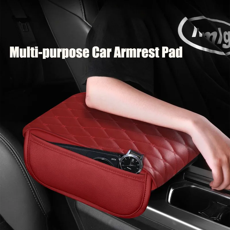 Car Center Armrest Elevation Cushion with Side Storage Pocket, Easy Installation with Elastic Fabric, Fits Most Vehicles
Car Center Armrest Elevation Cushion with Side Storage Pocket, Easy Installation with Elastic Fabric, Fits Most Vehicles