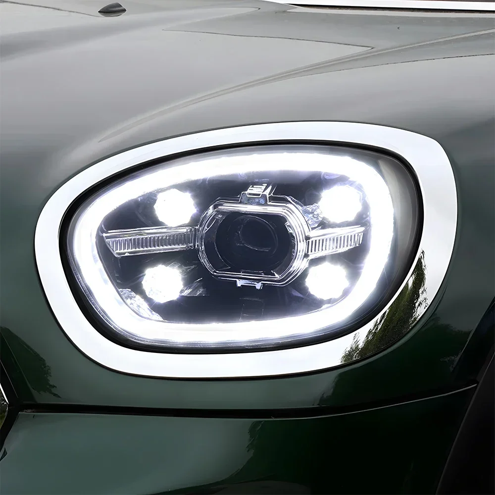 Car Head Lamps Assembly For 2017-2020 Mini Countryman F60 Upgrade Crystals Design LED Auto Headlight Projector Lens Accessories
Car Head Lamps Assembly For 2017-2020 Mini Countryman F60 Upgrade Crystals Design LED Auto Headlight Projector Lens Accessories