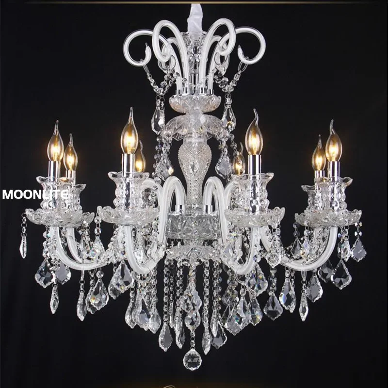 European style crystal chandelier, luxurious large crystal lamp for living room wedding banquet hall clear crystal chandelier
European style crystal chandelier, luxurious large crystal lamp for living room wedding banquet hall clear crystal chandelier
