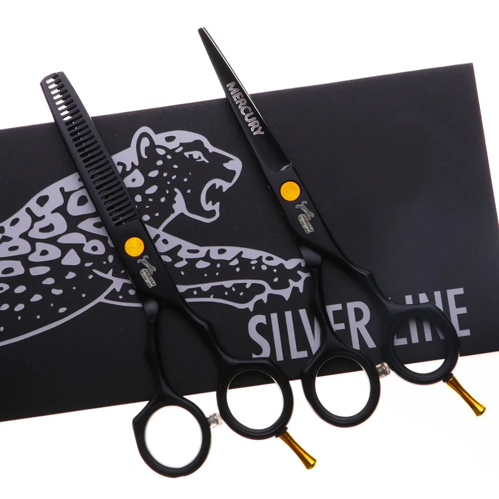 5.5" Hair Scissors Professional Hairdressing Scissors Set Cutting+Thinning Barber Shears High Quality Silver/Black Styles
5.5" Hair Scissors Professional Hairdressing Scissors Set Cutting+Thinning Barber Shears High Quality Silver/Black Styles