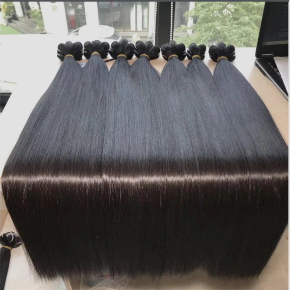 30 Inch Bone Straight Weft Extensions Human Hair Extensions Brown Blonde 613 Sew In Weft Bundles 100% Real Human Hair for Women
30 Inch Bone Straight Weft Extensions Human Hair Extensions Brown Blonde 613 Sew In Weft Bundles 100% Real Human Hair for Women