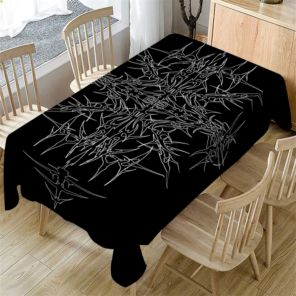 Rectangular Tablecloth Polyester Table Cover for Indoor Dining Table, Camping, Kitchen Party Holiday Christmas Table Decorations
Rectangular Tablecloth Polyester Table Cover for Indoor Dining Table, Camping, Kitchen Party Holiday Christmas Table Decorations