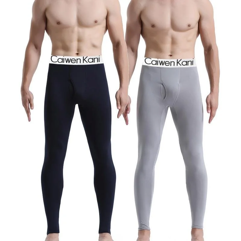 Men's Thermal Underwear Set Fleece Lined Thickened Thin Men's Long Pants Warmth Bottoming Trousers Home Clothes Innerwear
Men's Thermal Underwear Set Fleece Lined Thickened Thin Men's Long Pants Warmth Bottoming Trousers Home Clothes Innerwear