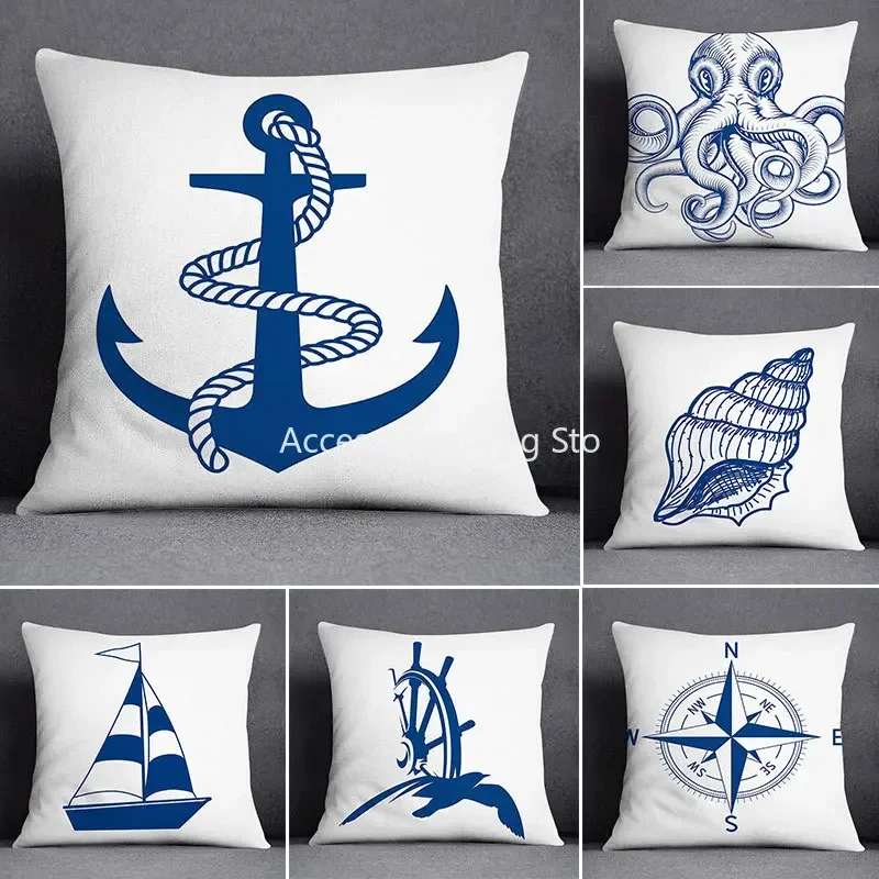40/45/50/60cm Pillow Case Home Office Decor Cushion Covers Blue Mermaid Sailor Marines Home Decor Polyester Pillowcases
40/45/50/60cm Pillow Case Home Office Decor Cushion Covers Blue Mermaid Sailor Marines Home Decor Polyester Pillowcases