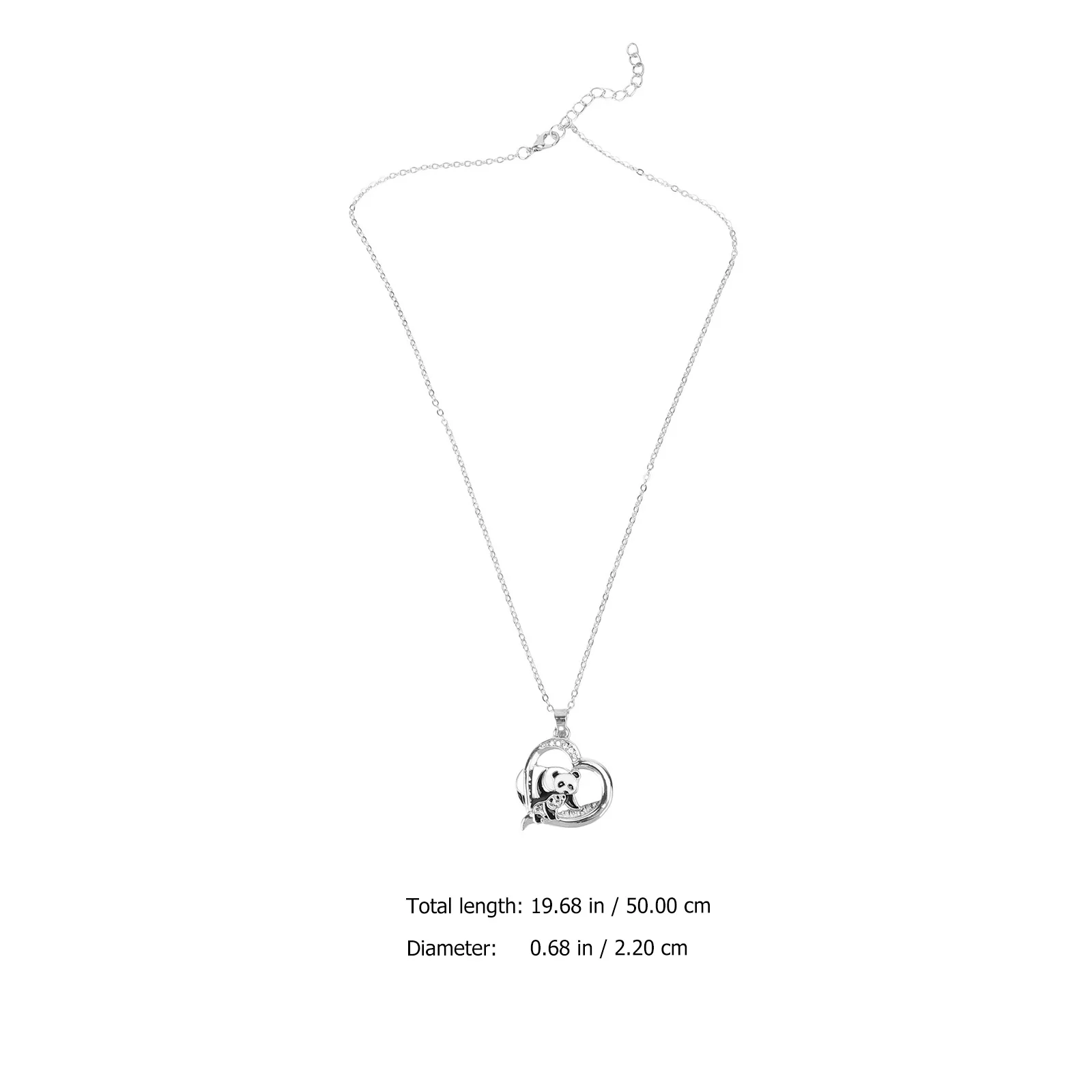 Panda Pendant Necklace Parent- Creative Decor Fashion Jewelry Fashionable Gift Woman
Panda Pendant Necklace Parent- Creative Decor Fashion Jewelry Fashionable Gift Woman
