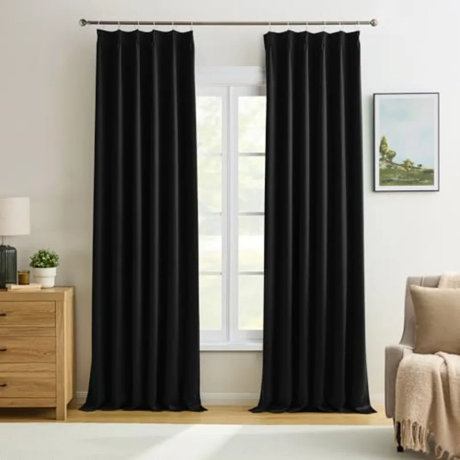Pinch Pleated out Curtains 84 Inch Long 2 Panels for Bedroom Living Room Thermal Insulated Out Window Curtain Pinched Pleat Dra
Pinch Pleated out Curtains 84 Inch Long 2 Panels for Bedroom Living Room Thermal Insulated Out Window Curtain Pinched Pleat Dra