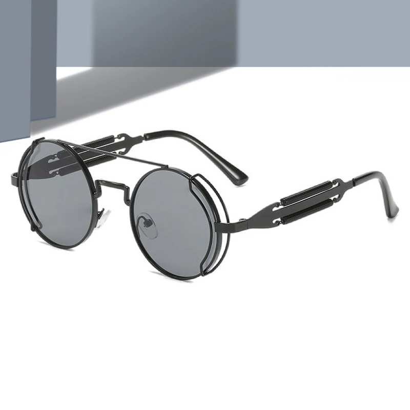 Retro Round Punk Sunglasses Men Women Classic Round Steampunk Sun Glasses Male Vintage Summer Driving Shades
Retro Round Punk Sunglasses Men Women Classic Round Steampunk Sun Glasses Male Vintage Summer Driving Shades