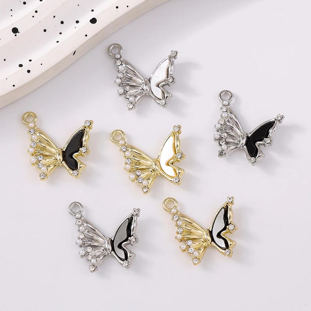 5pcs Cute Rhinestone Charms Pendants for Jewelry Making Earrings Bracelet DIY Handmade Necklace Accessories
5pcs Cute Rhinestone Charms Pendants for Jewelry Making Earrings Bracelet DIY Handmade Necklace Accessories