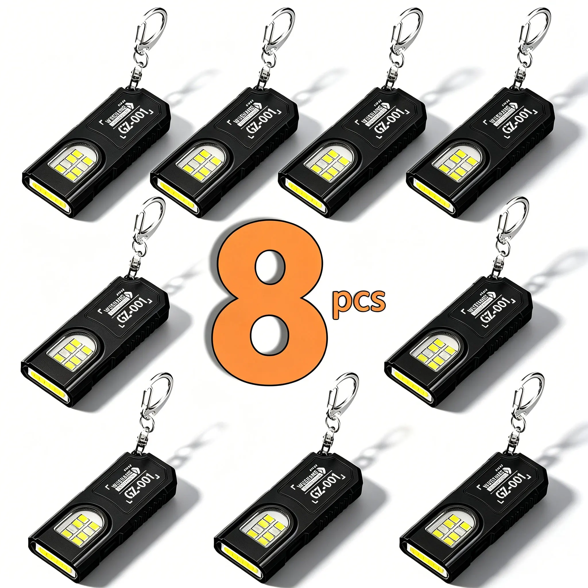 USB Rechargeable Torch With Pen Clip Powerful Mini Outdoor Working Lantern With Magnetic Portable Keychain LED COB Flashlight
USB Rechargeable Torch With Pen Clip Powerful Mini Outdoor Working Lantern With Magnetic Portable Keychain LED COB Flashlight