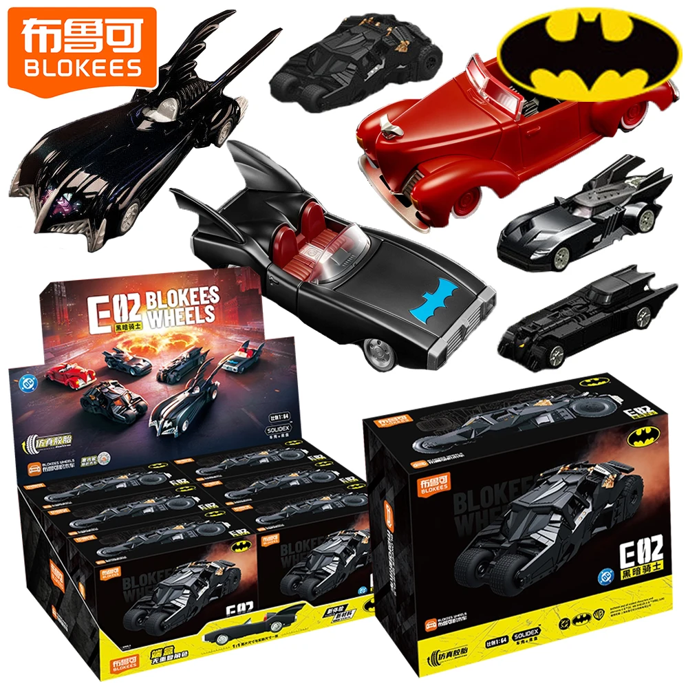 Official Blokees THE BATMAN Cool and Trendy Peripheral Blind Box Fun Assembly Wheels Model Desktop Display Toys Surprise Gifts
Official Blokees THE BATMAN Cool and Trendy Peripheral Blind Box Fun Assembly Wheels Model Desktop Display Toys Surprise Gifts