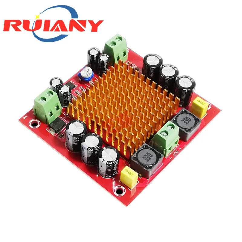 TPA3116D2 mono 150W digital power amplifier board high power audio amplifier module diy audio box modification
TPA3116D2 mono 150W digital power amplifier board high power audio amplifier module diy audio box modification