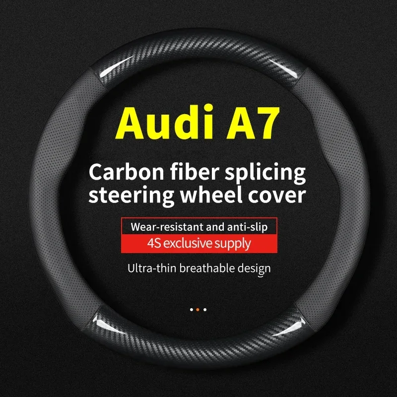 No Smell Thin For Audi A7 Steering Wheel Cover Fit 2.8FSI Quattro 3.0 50 35 40 TFSI 2012 30 35 FSI 2013 2014 2016 2017 2018
No Smell Thin For Audi A7 Steering Wheel Cover Fit 2.8FSI Quattro 3.0 50 35 40 TFSI 2012 30 35 FSI 2013 2014 2016 2017 2018