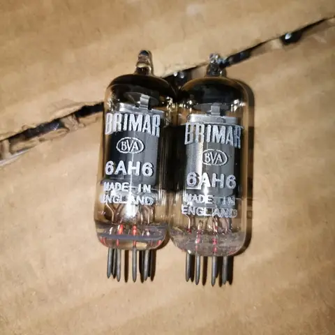 Brand new UK 6AH6 6BA6 6AU6 electronic tube replacement 6J5 6K4 6J4 original factory testing pairing