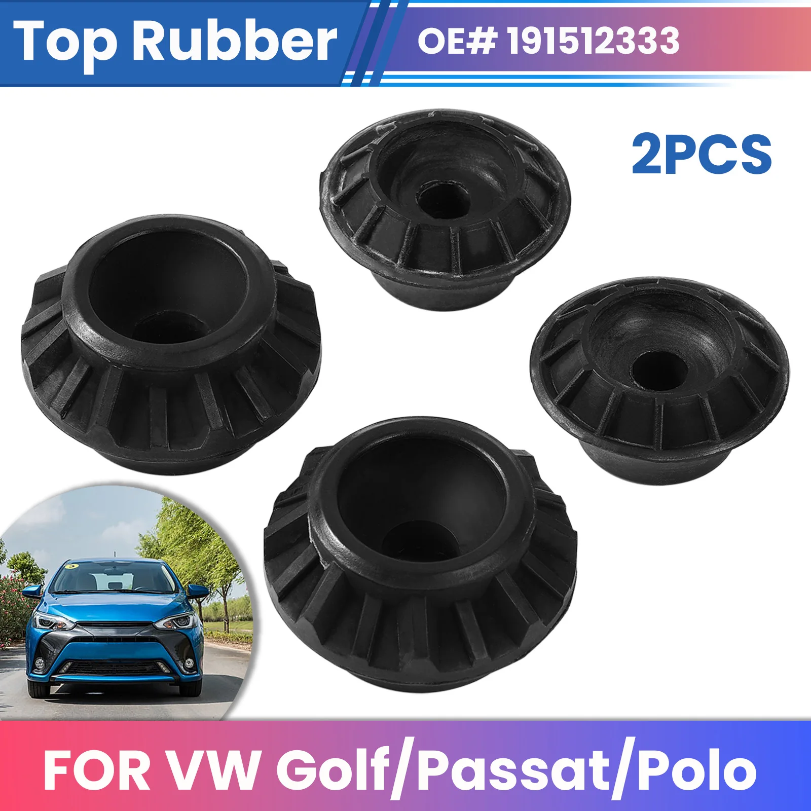 Suspension Support Strut Shock Top Rear For VW Vento Mk3 Passat 1980 - 1988 Polo Seat Cordoba OE191512333 Repair Set Replacement
Suspension Support Strut Shock Top Rear For VW Vento Mk3 Passat 1980 - 1988 Polo Seat Cordoba OE191512333 Repair Set Replacement