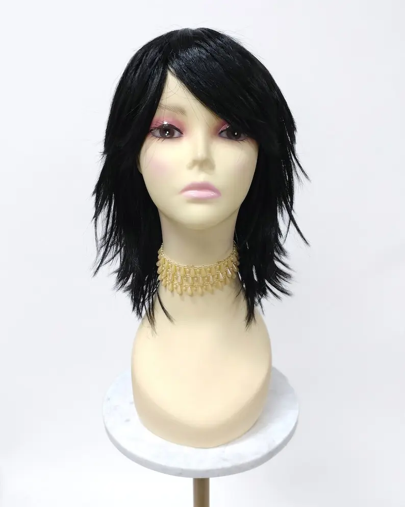 Light Grayish Brown Fuzzy Straight Hair with Layered Bangs Synthetic Fiber Anime Cosplay Wig
Light Grayish Brown Fuzzy Straight Hair with Layered Bangs Synthetic Fiber Anime Cosplay Wig