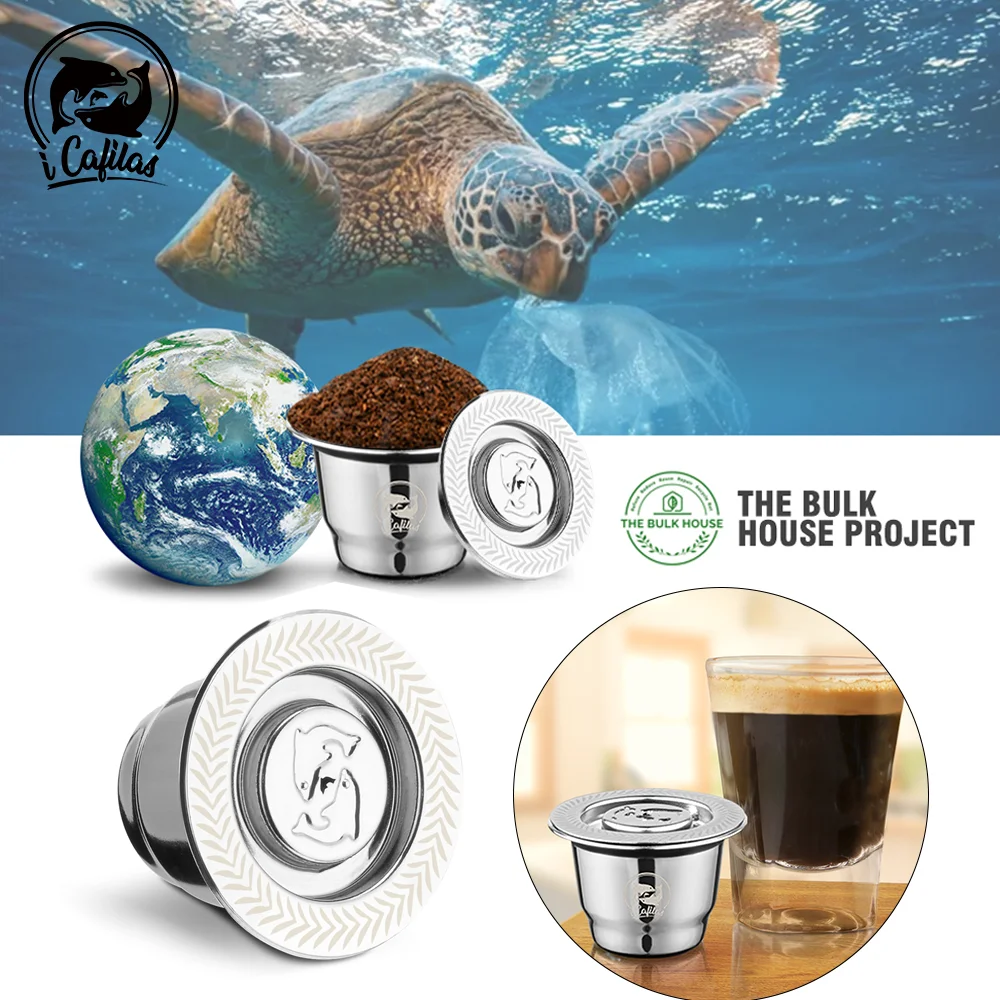 icafilas Reusable Coffee Capsule Pods Crema Expresso Nespresso Coffee Filters fit Mini C30 Coffee Machine Stainless Steel Cup
icafilas Reusable Coffee Capsule Pods Crema Expresso Nespresso Coffee Filters fit Mini C30 Coffee Machine Stainless Steel Cup