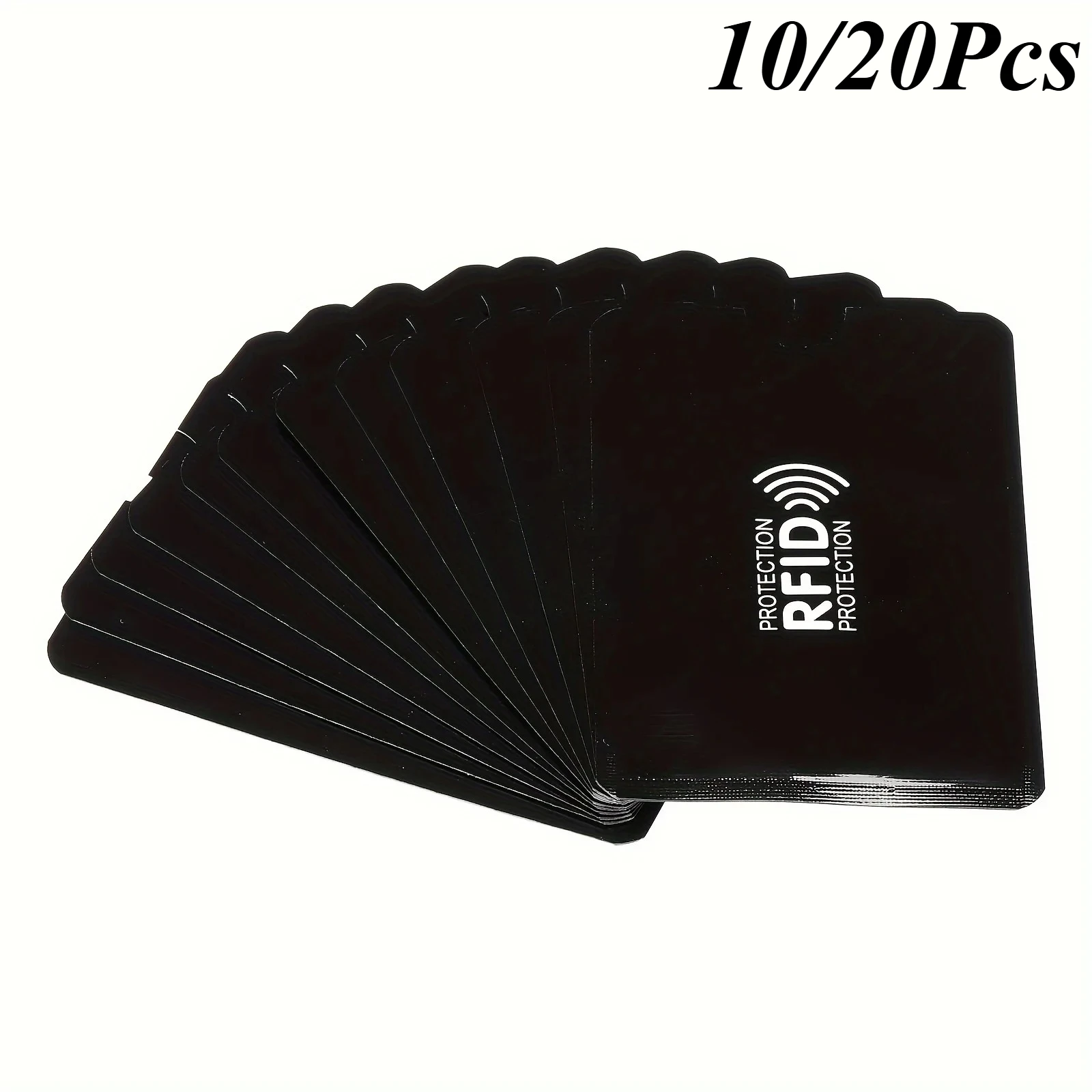 10/20Pcs Simple RFID Blocking Card Sleeves Daily Use Credit Debit Card Anti Theft Protector Covers
10/20Pcs Simple RFID Blocking Card Sleeves Daily Use Credit Debit Card Anti Theft Protector Covers 