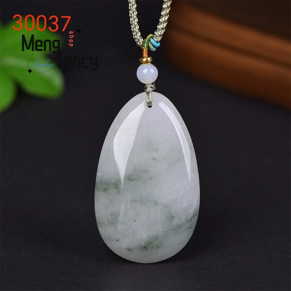 High-grade Natural Tianshan Cuiping Card Necklace For Men And Women Pendant Gift Fashion Jewelry Luxury Necklace
High-grade Natural Tianshan Cuiping Card Necklace For Men And Women Pendant Gift Fashion Jewelry Luxury Necklace