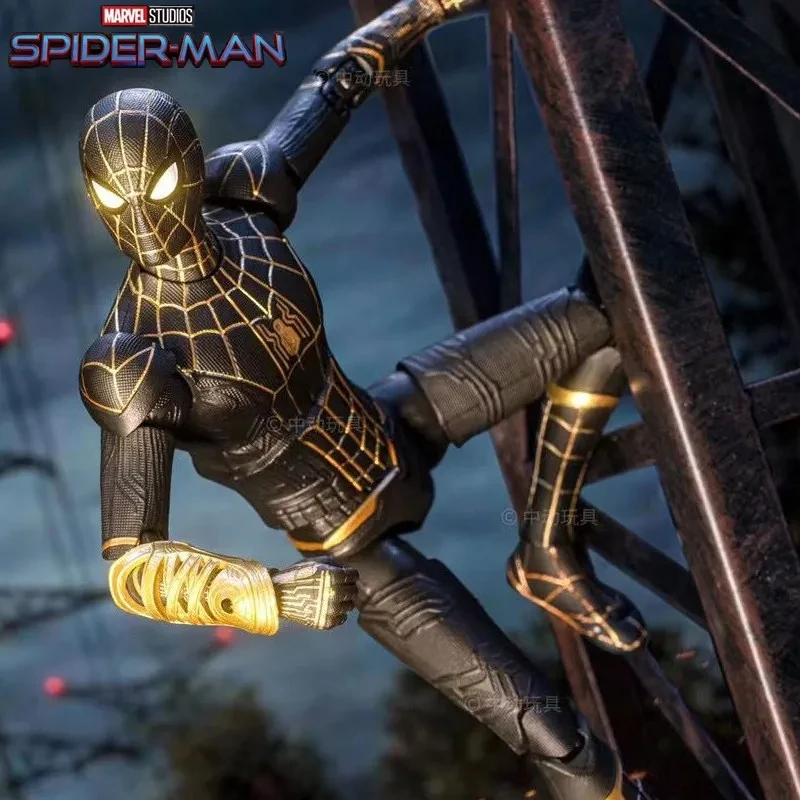ZD New 1/10 Spider-Man3: No Way Home 18cm Black Gold Red Action Figure Toy 2024 Classic Memorial Collectible Toy Gift Toy
ZD New 1/10 Spider-Man3: No Way Home 18cm Black Gold Red Action Figure Toy 2024 Classic Memorial Collectible Toy Gift Toy