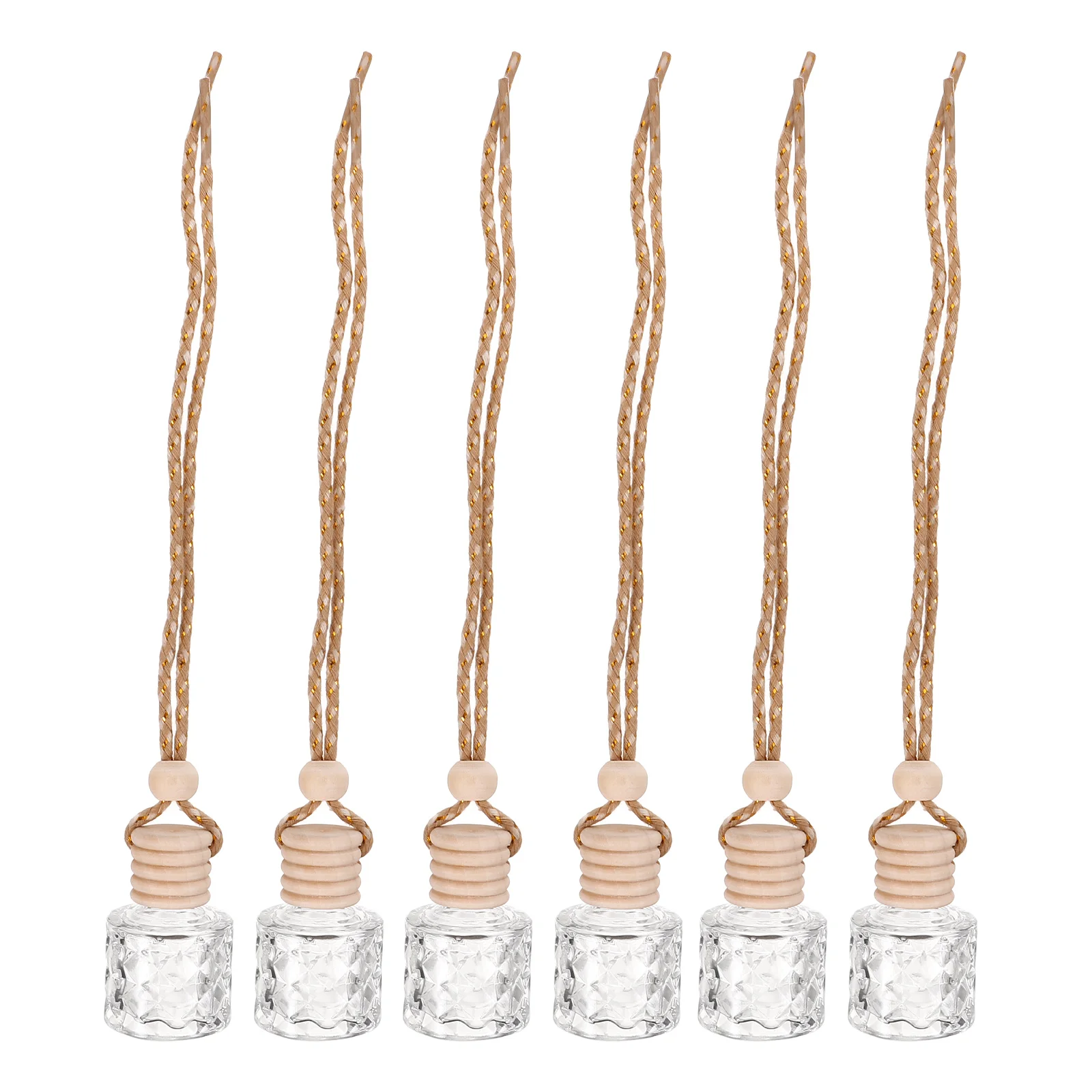 6 Pcs Car Diffuser Bottle 8ml Empty Hanging Aromatherapy Oil Freshener Transparent Pendant Home Office Car Use
6 Pcs Car Diffuser Bottle 8ml Empty Hanging Aromatherapy Oil Freshener Transparent Pendant Home Office Car Use