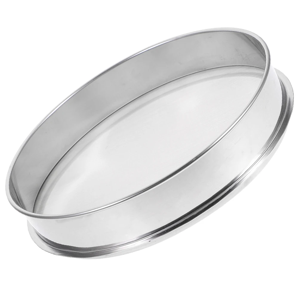 Stainless Steel Flour Sifter 10cm 150 Mesh Sieve Baking Tool Fine Strainer Kitchen Gadgets H held Powder Sifter Flour Sieve
Stainless Steel Flour Sifter 10cm 150 Mesh Sieve Baking Tool Fine Strainer Kitchen Gadgets H held Powder Sifter Flour Sieve