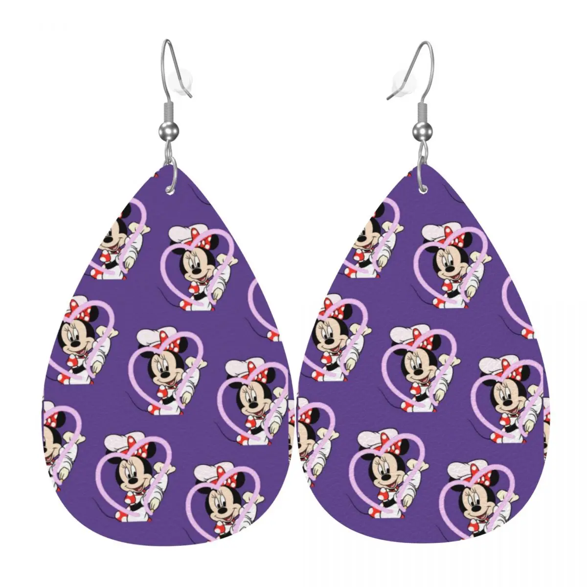 Custom Funny Minnie Mouse Leather Earrings for Women Teardrop Dangle Earrings Jewelry Accessories
Custom Funny Minnie Mouse Leather Earrings for Women Teardrop Dangle Earrings Jewelry Accessories