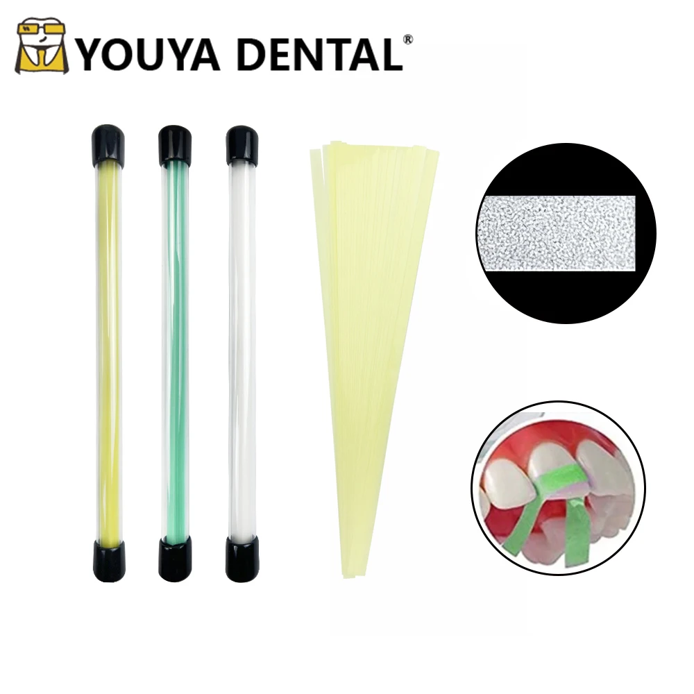 25Pcs Dental Polishing Strip Roll Resin Tooth Grinding Sanding Teeth Whitening Shaping Single Side Fine Medium Coarse
25Pcs Dental Polishing Strip Roll Resin Tooth Grinding Sanding Teeth Whitening Shaping Single Side Fine Medium Coarse