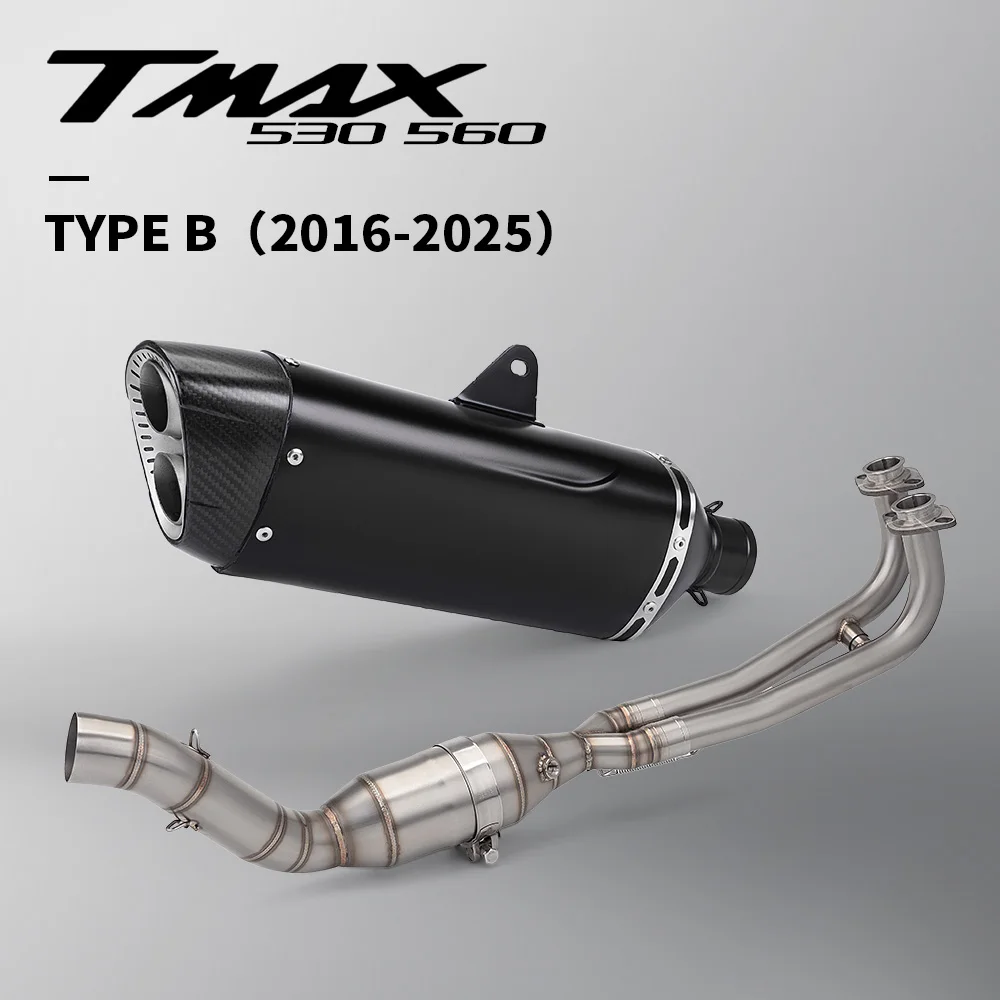 Motorcycle Exhaust For Yamaha Tmax530 Tmax560 Full Stainless Steel Exhaust System Front Link Pipe Modified Exhaust Muffler
Motorcycle Exhaust For Yamaha Tmax530 Tmax560 Full Stainless Steel Exhaust System Front Link Pipe Modified Exhaust Muffler