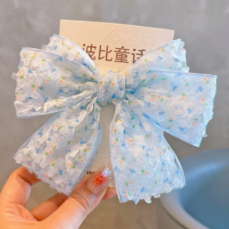 1PCS Lovely Fresh Floral Bow Kids Hairpins Children Headwear Baby Hair Clips Girl Hair Accessories Elastic Hair Bands Girls Gift
1PCS Lovely Fresh Floral Bow Kids Hairpins Children Headwear Baby Hair Clips Girl Hair Accessories Elastic Hair Bands Girls Gift