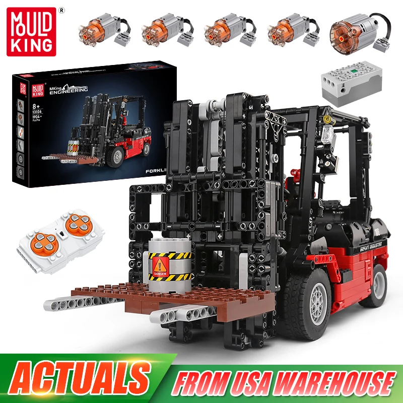 Mould King 13106 Technical Car Toys The Motorized MOC-3681 Forklift Building Block Assembly Truck Brick Set Kids Christmas Gift
Mould King 13106 Technical Car Toys The Motorized MOC-3681 Forklift Building Block Assembly Truck Brick Set Kids Christmas Gift