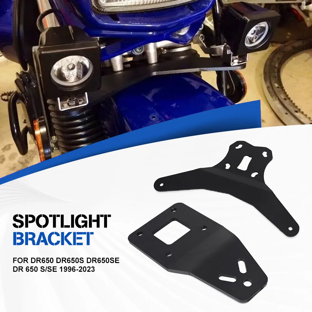 For SUZUKI DR650 DR650S DR650SE DR 650 S/SE 1996-2023 Front Fender Auxiliary Light Mount Bracket Spotlights Floodlight Support
For SUZUKI DR650 DR650S DR650SE DR 650 S/SE 1996-2023 Front Fender Auxiliary Light Mount Bracket Spotlights Floodlight Support
