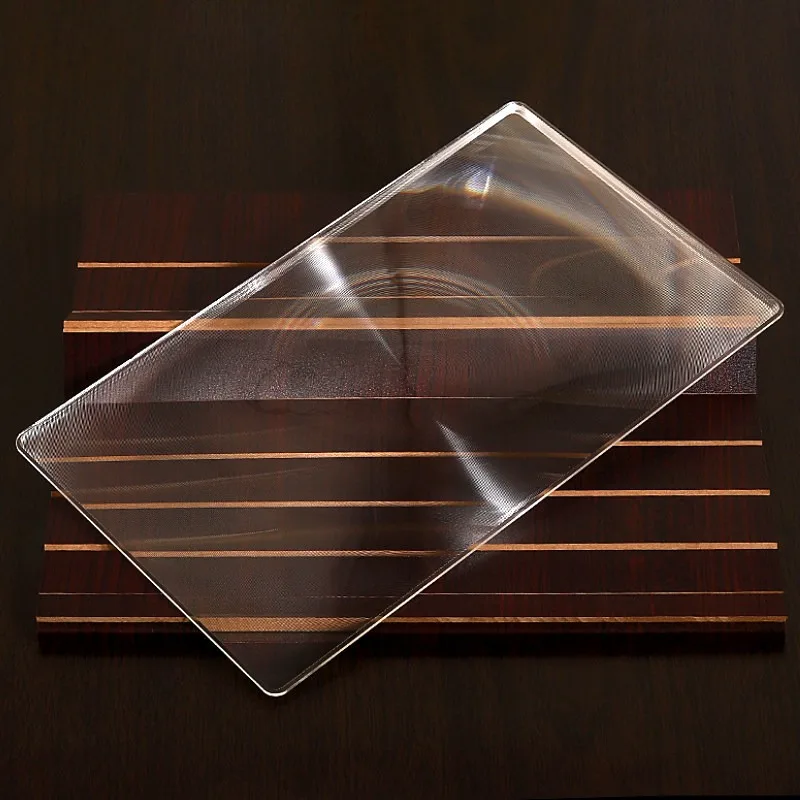 1 Fresnel lens 250X145mm Blu-ray High Definition high-definition lens for magnification and focusing
1 Fresnel lens 250X145mm Blu-ray High Definition high-definition lens for magnification and focusing