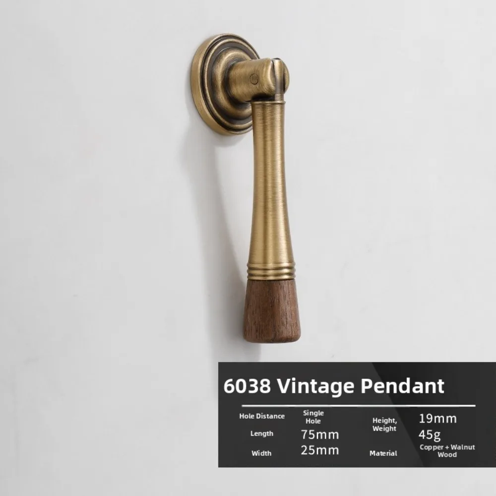 Decorative Brass Cabinet Door Knob Walnut Luxury Drawer Pulls Vintage Round Knobs Furniture Hardware
Decorative Brass Cabinet Door Knob Walnut Luxury Drawer Pulls Vintage Round Knobs Furniture Hardware