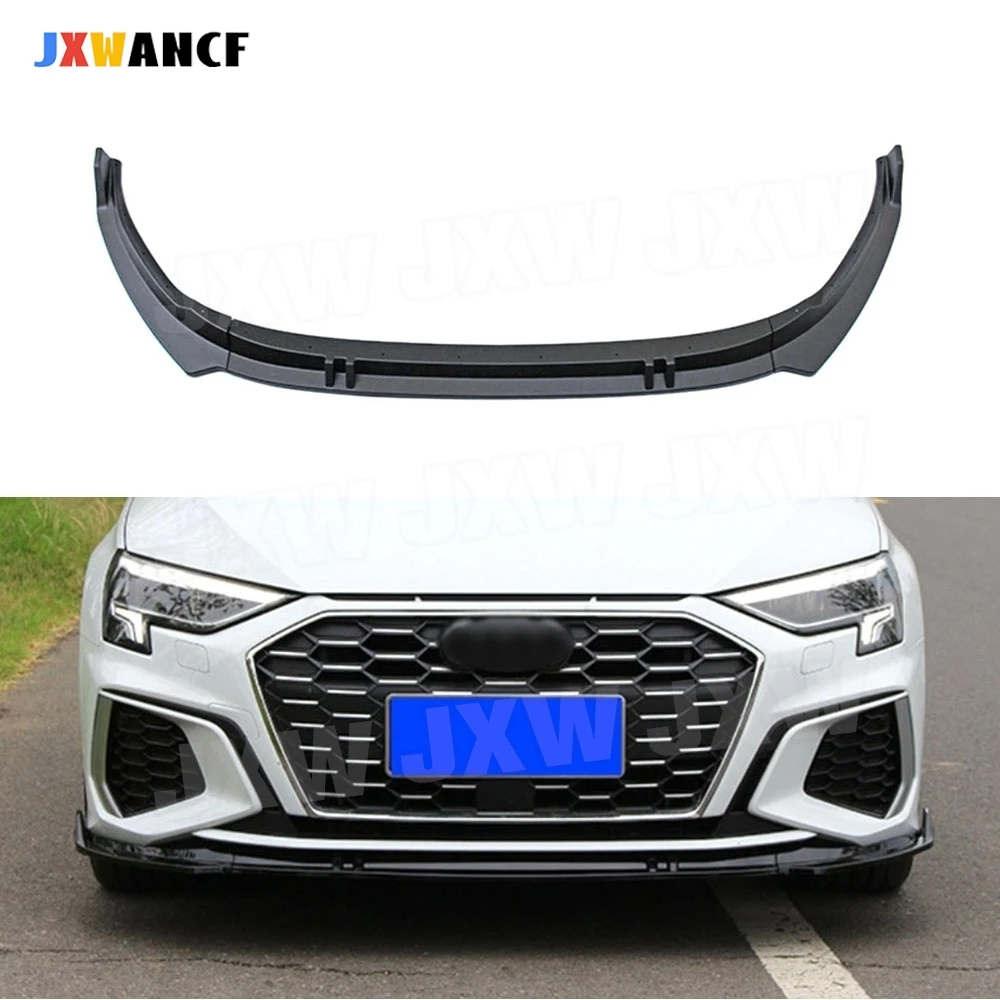JXWANCF for Audi A3 Sline Sport 2021+ ABS Front Bumper Lip Spoiler Chin Car Bumper Guard
JXWANCF for Audi A3 Sline Sport 2021+ ABS Front Bumper Lip Spoiler Chin Car Bumper Guard