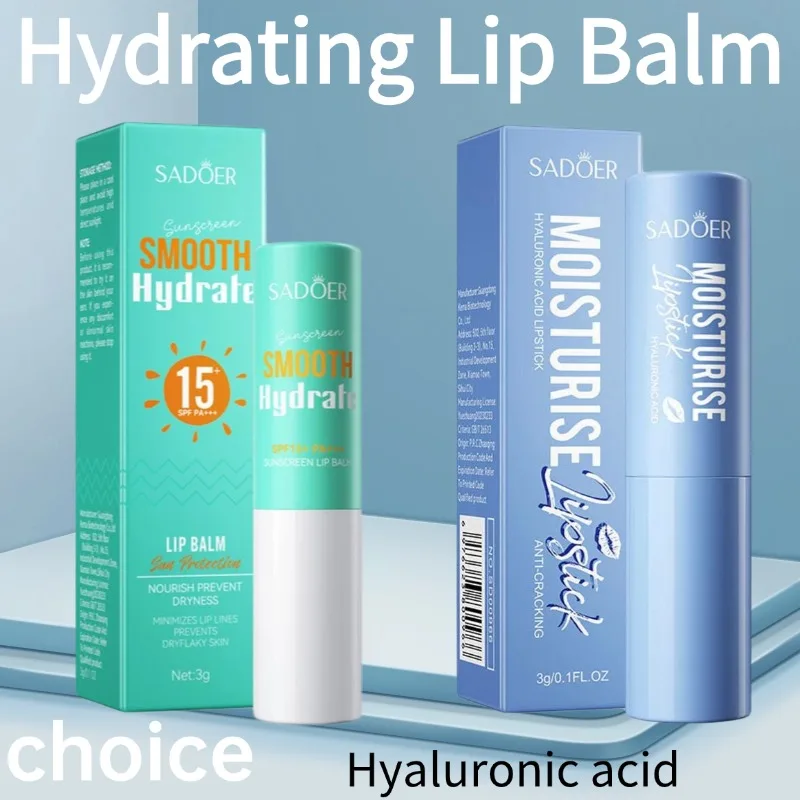 Hyaluronic Acid Lipstick Lips long-lasting Moisturizing Nourishing Soothing Dryness Brightening Lip Balm Beauty Skin Care
Hyaluronic Acid Lipstick Lips long-lasting Moisturizing Nourishing Soothing Dryness Brightening Lip Balm Beauty Skin Care