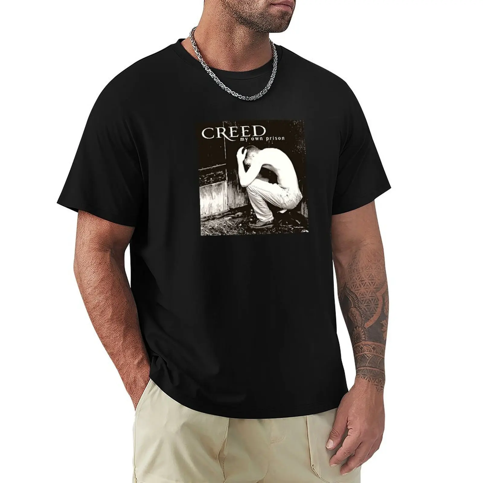 Creed Rock Band Merch: My Own Prison T-Shirt Simple Solid Color Crew Neck Tee
Creed Rock Band Merch: My Own Prison T-Shirt Simple Solid Color Crew Neck Tee