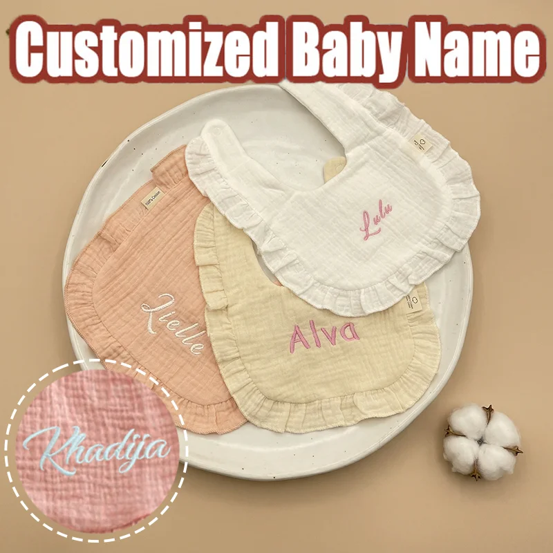 Personalized Baby Bib Newborn Apron Kids Feeding Accessory Burp Cloths for Baby Shower Gifts
Personalized Baby Bib Newborn Apron Kids Feeding Accessory Burp Cloths for Baby Shower Gifts