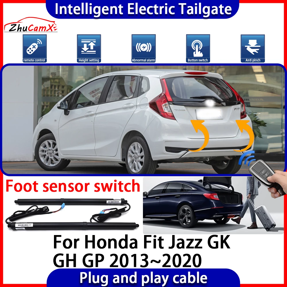 ZhuCamX Automatic Lifting kit Opening Trunk Intelligent Electric Tail Gate Lift Tailgate for Honda Fit Jazz GK GH GP 2013~2020
ZhuCamX Automatic Lifting kit Opening Trunk Intelligent Electric Tail Gate Lift Tailgate for Honda Fit Jazz GK GH GP 2013~2020