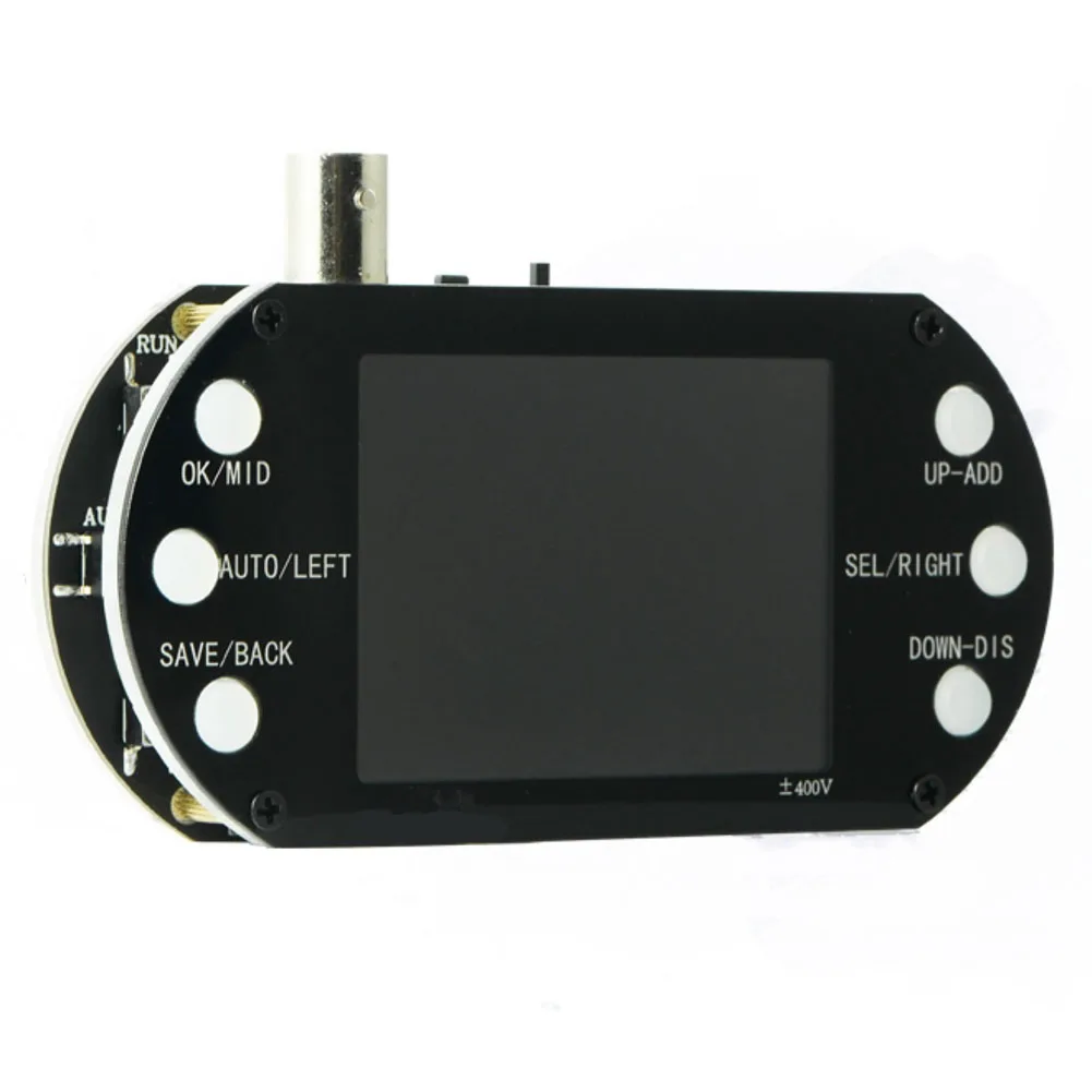 CABE-Mini Digital Oscilloscope 2.5Mhz Sampling Rate 200Khz Bandwidth Support AUTO 80Khz PWM For Electronic Repair DIY
CABE-Mini Digital Oscilloscope 2.5Mhz Sampling Rate 200Khz Bandwidth Support AUTO 80Khz PWM For Electronic Repair DIY