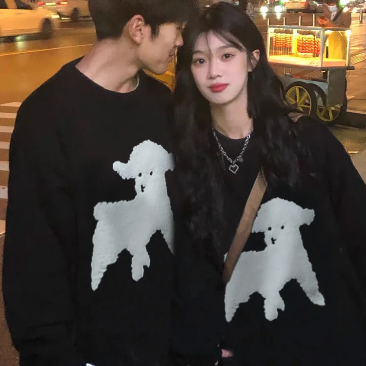 Couples Sweaters Autumn Winter Lazy Sle Knitted Clothes Loose Fit Long Sve round Ne Thiened Polyester Nylon Other Ma...
Couples Sweaters Autumn Winter Lazy Sle Knitted Clothes Loose Fit Long Sve round Ne Thiened Polyester Nylon Other Ma...