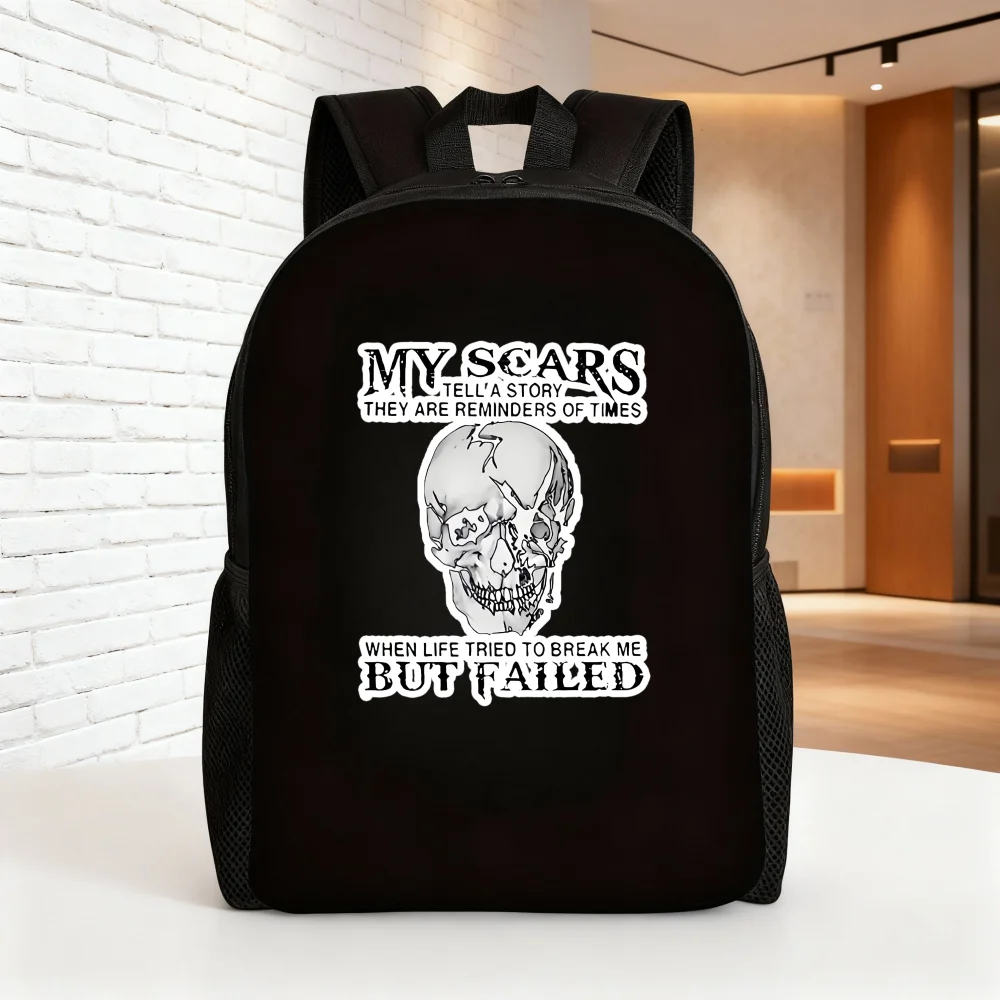 Ladies College Style Backpack, My Scar Tells the Story, Large Capacity Photography Backpack, Comfortable and Stylish, Suitable
Ladies College Style Backpack, My Scar Tells the Story, Large Capacity Photography Backpack, Comfortable and Stylish, Suitable