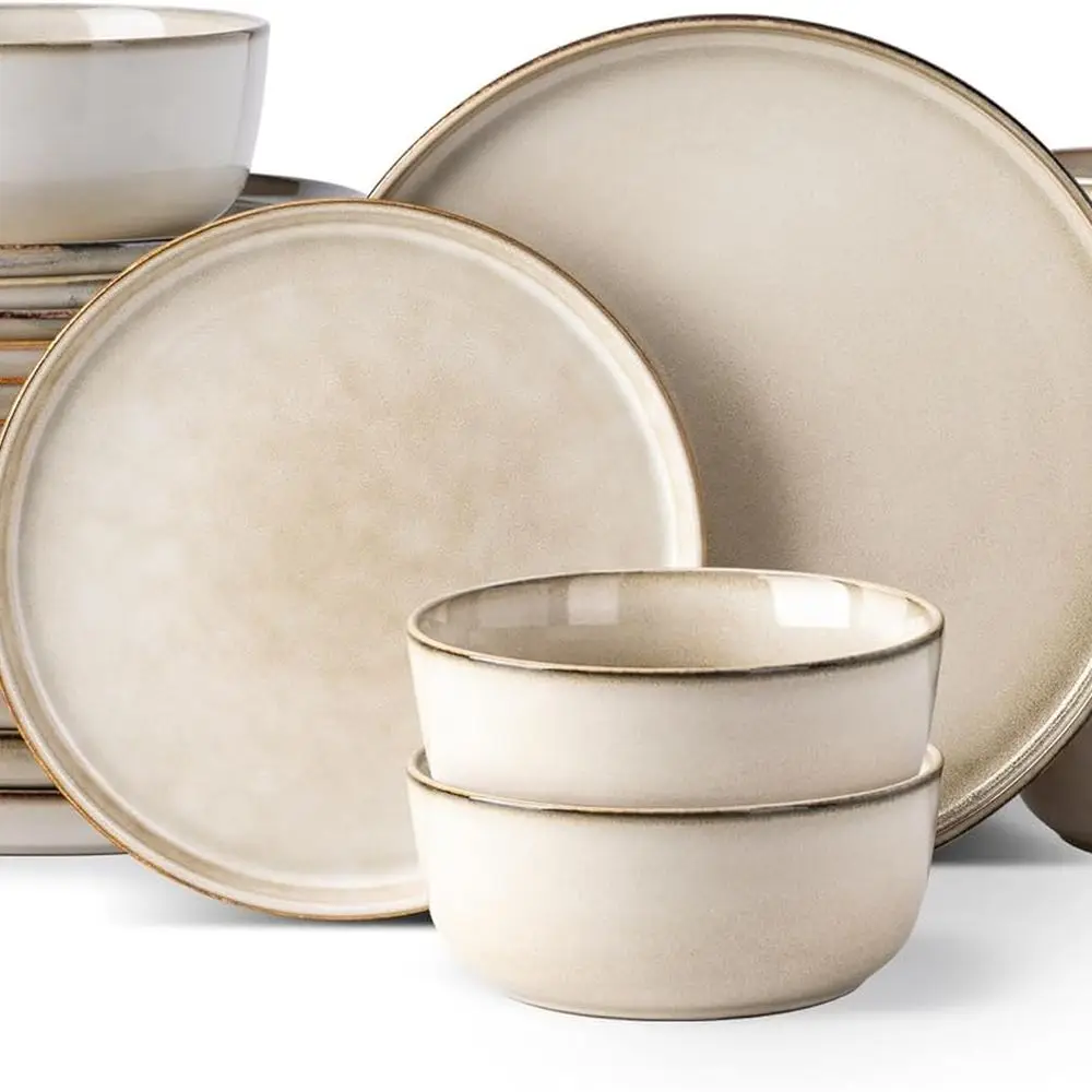 Наборы столовой посуды на 8 человек, наборы тарелок и мисок из 24 предметов, устойчивые к царапинам посуда, можно мыть в посудомоечной машине и в микроволновой печи, реактивный
Наборы столовой посуды на 8 человек, наборы тарелок и мисок из 24 предметов, устойчивые к царапинам посуда, можно мыть в посудомоечной машине и в микроволновой печи, реактивный