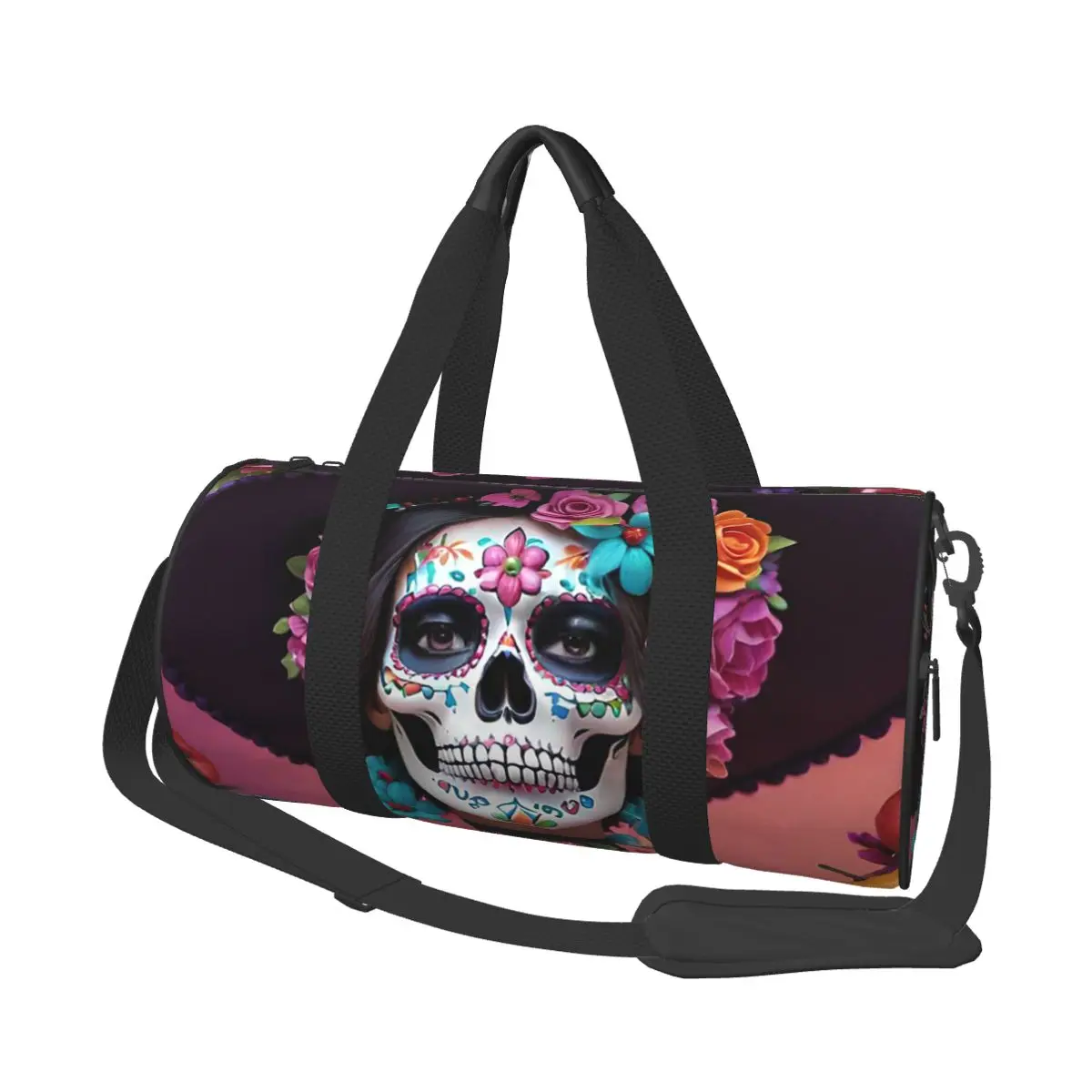 Day Of The Dead Sugar Skull Mexican Girl Large Duffle Gym Bag Multi-Functional Duffle Travel Bags Handbags Fitness bag
Day Of The Dead Sugar Skull Mexican Girl Large Duffle Gym Bag Multi-Functional Duffle Travel Bags Handbags Fitness bag