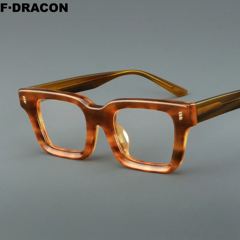 F.DRACON New Board Eyeglass Frame Retro Square Men's And Women's Eyeglass Frame High-quality Optical Prescription Frame 56041
F.DRACON New Board Eyeglass Frame Retro Square Men's And Women's Eyeglass Frame High-quality Optical Prescription Frame 56041