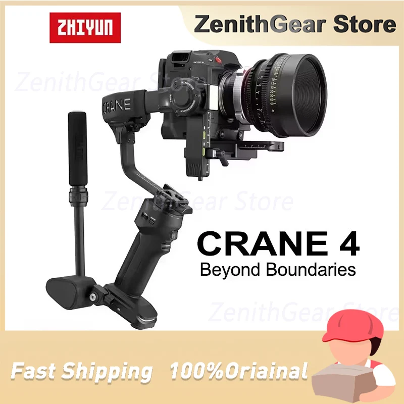 Zhiyun Crane 4, 3-осевая ручная камера, стабилизатор подвеса, сенсорный экран, портретная вертикальная съемка для Sony Nikon, Canon, DSLR-камеры
Zhiyun Crane 4, 3-осевая ручная камера, стабилизатор подвеса, сенсорный экран, портретная вертикальная съемка для Sony Nikon, Canon, DSLR-камеры