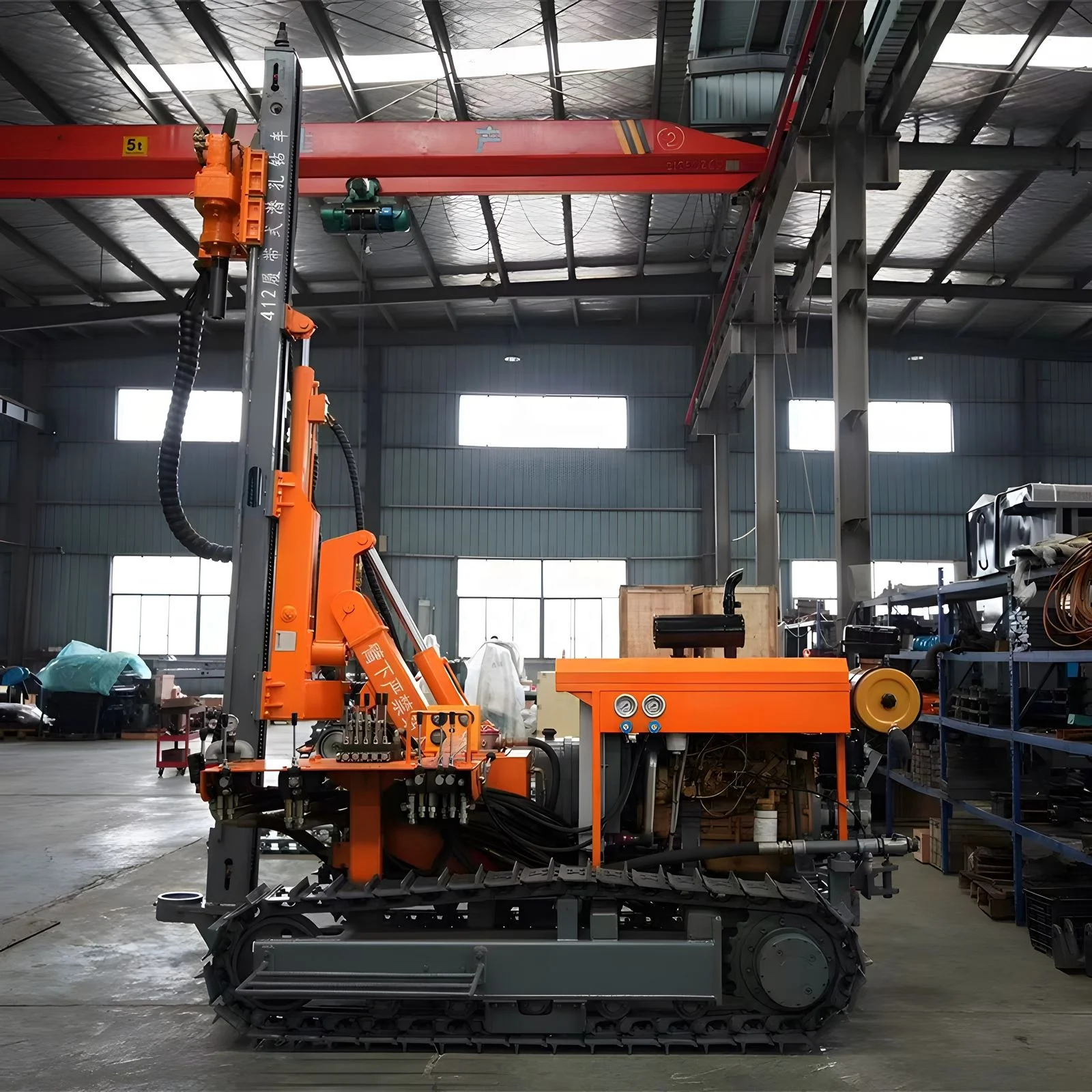Mining Dth Drilling Machine Hydraulic Borehole Drill Equipment Crawler Drilling Rigs
Mining Dth Drilling Machine Hydraulic Borehole Drill Equipment Crawler Drilling Rigs