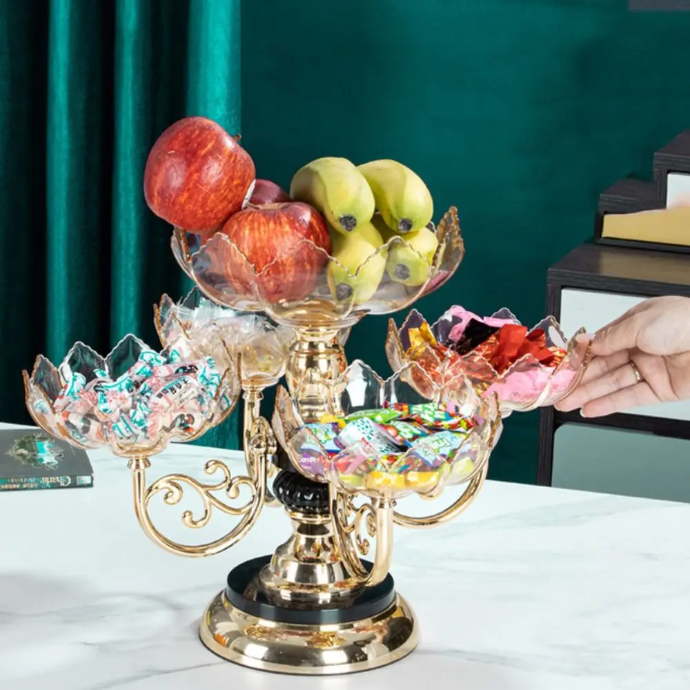 Rotating Snack Serving Tray European Style Imitation Crystal Fruit Plate Flower Shape Multi-layer Dessert Platter Wedding
Rotating Snack Serving Tray European Style Imitation Crystal Fruit Plate Flower Shape Multi-layer Dessert Platter Wedding