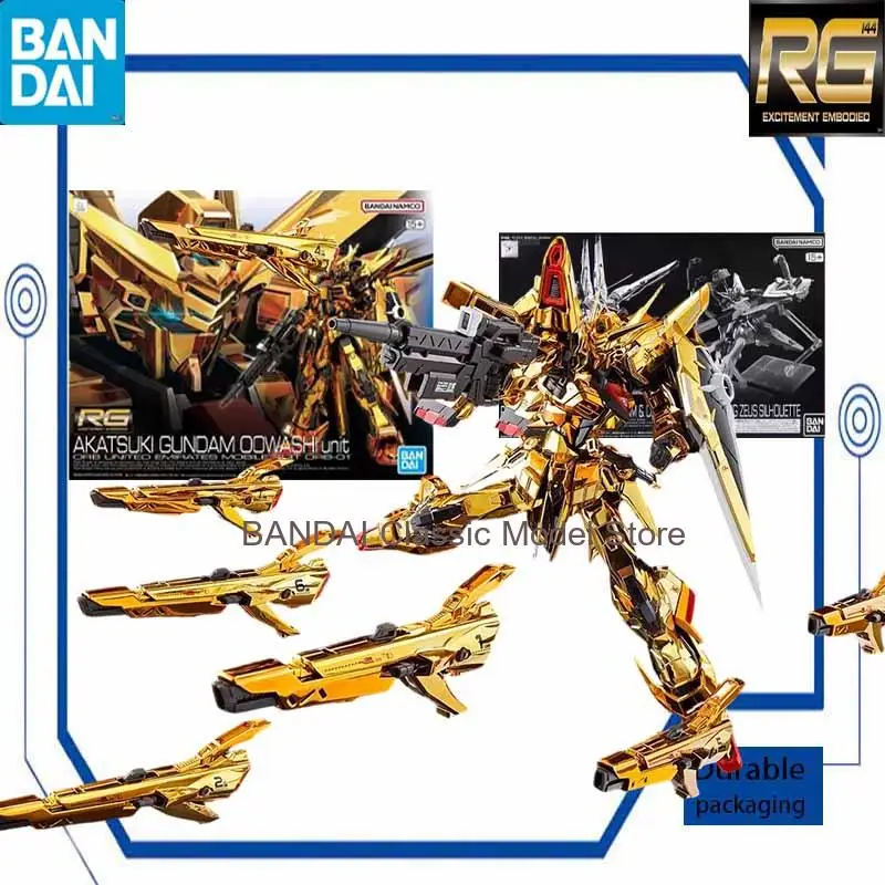 RG 1/144 Akatsuki Gundam Oowashi Unit ORB-01 Mobile Suit Gundam SEED DESTINY Anime Figure Collections Ship with foam box
RG 1/144 Akatsuki Gundam Oowashi Unit ORB-01 Mobile Suit Gundam SEED DESTINY Anime Figure Collections Ship with foam box