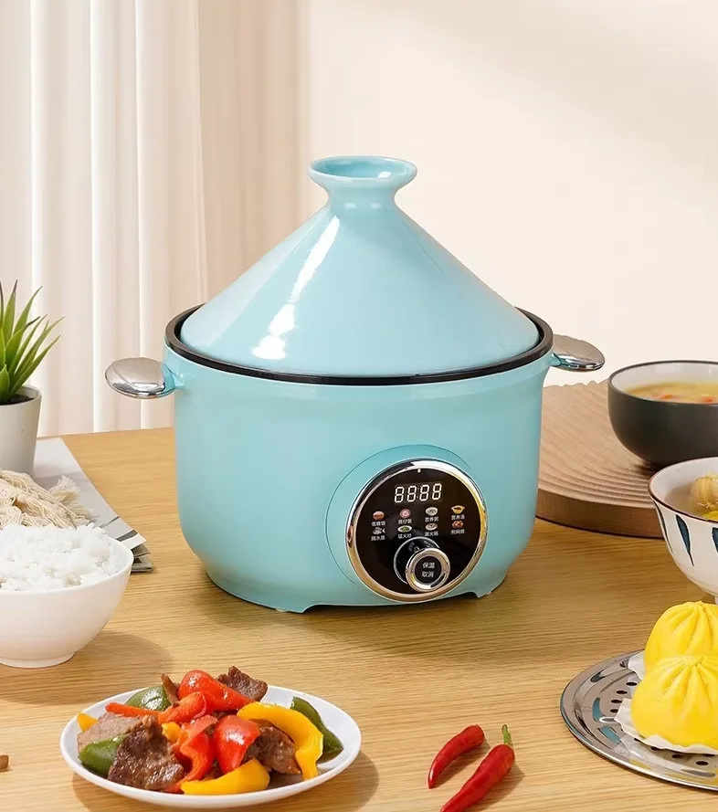 Moroccan Style Cooking Pot Blue Color Enameled Ceramic One-pot Cooking Cast Iron Tagine Pot Moroccan Tajine with Lid
Moroccan Style Cooking Pot Blue Color Enameled Ceramic One-pot Cooking Cast Iron Tagine Pot Moroccan Tajine with Lid
